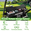 10L0L Golf Cart Front Inner Storage Basket with Cover for