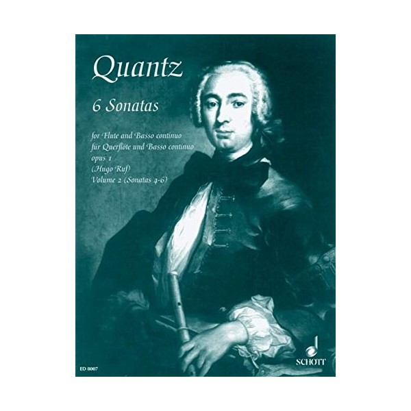 Six Sonatas: No. 4-6. op. 1. flute and basso continuo.