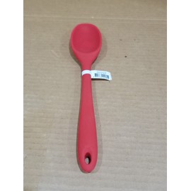 Mainstays 11" Heat Resistant Silicone Red Cooking Spoon Mainstays heat resist 400°