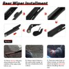 OTUAYAUTO Rear Wiper Arm and Blade Set - Replacement for