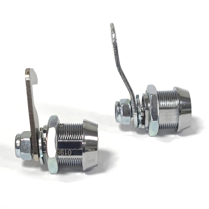 2 Pack Toolbox Lock 5/8" Tubular Cam Replacement Lock Hook
