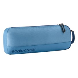eagle creek Pack-It Reveal Slim Cube M/M/M Set - Minimalist Compact Travel Organizer for Hair Styling Tools, Belts & Small Items - Travel Accessories - Blue Dawn