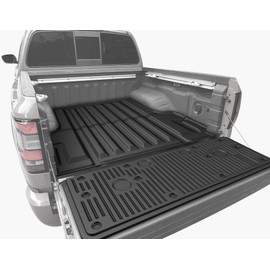 AOMSAZTO Truck Mat Compatible with Nissan Frontier 2022 2023 2024 2025 Truck Bed Mat Tailgate Liner Replacement for 2025 Frontier Accessories (5FT Bed Mat+Circle Style Tailgate Mat, Not Fit 6FT)