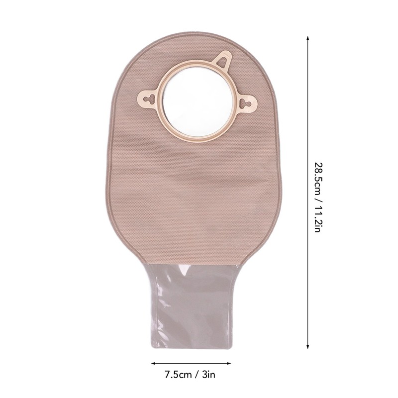 Colostomy Bag Nonwoven ABS Leak Proof Portable Ostomy Pouch for