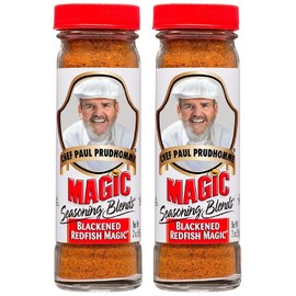 Chef Paul Prudhomme's Magic Seasoning Blends Chef Paul Blackened Redfish Magic Seasoning, 2-Ounce (Pack of 2) - SET OF 2