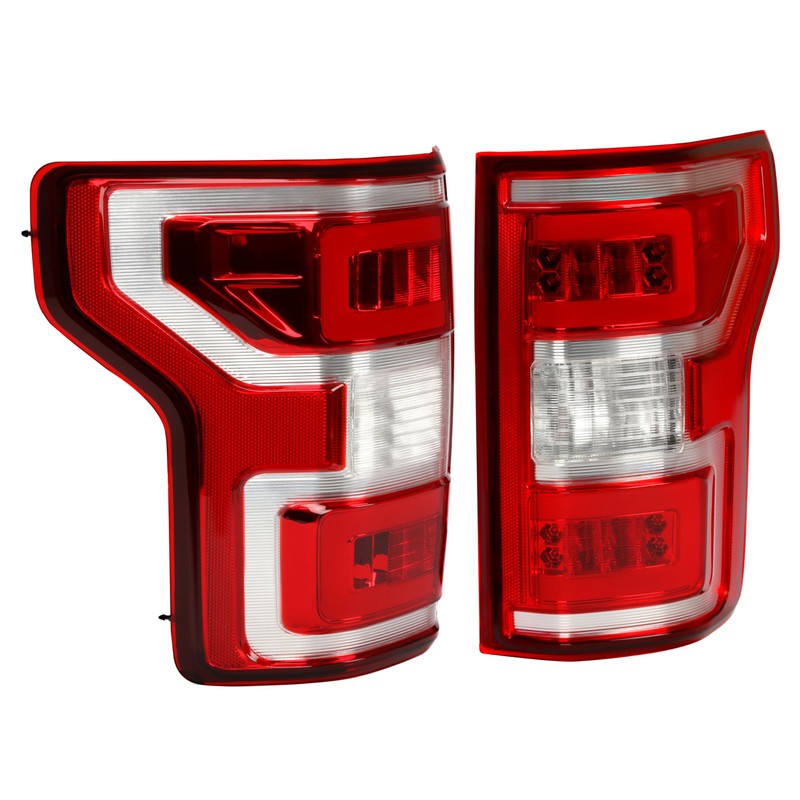 KUAFU Pair LED Tail Light Compatible with 2018-2020 Ford F-150