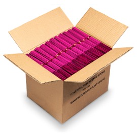 10000 Unscented (Pink) Incense Sticks 11" Bulk Wholesale - 100% Natural Joss and Bamboo Punk Blanks - Great for DIY Aromatherapy Incense Making.