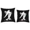 Koko the Clown Ghost Glitch Dancing Throw Pillow