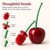 Cherry Shape Toilet Brush with Holder for Bathroom Cleaning –