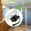 8662 Bathroom Fan Motor Replacement - Blower Wheel Replacement -
