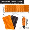 POWERLIX Ultralight Inflatable Camping Sleeping Pad - Compact and Lightweight