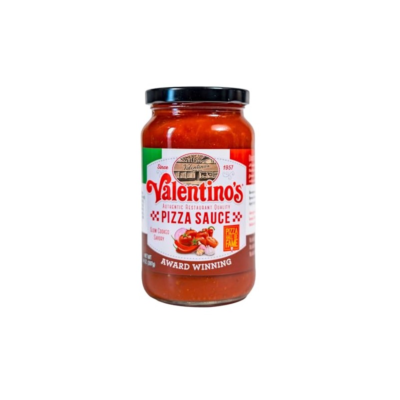 Valentino’s Pizza Sauce – 14 oz - Natural Simple Ingredients