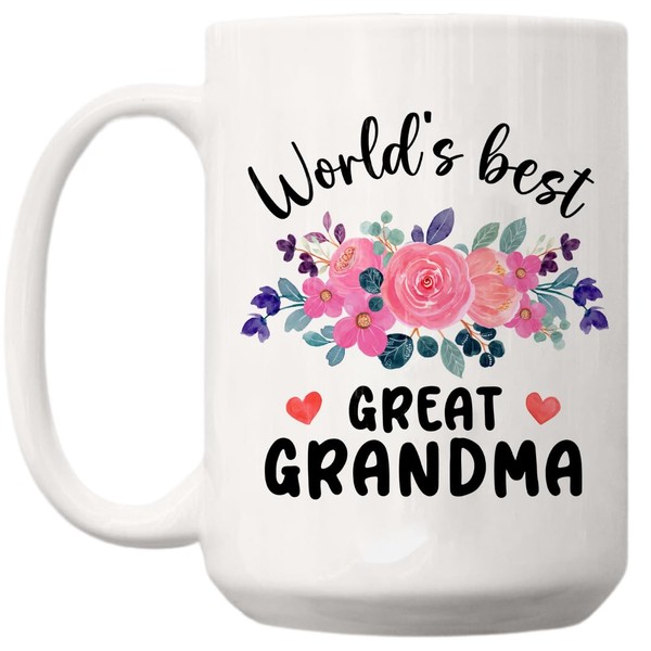 Worlds Best Great Grandma Mug - ideas Great Grandma Presents,