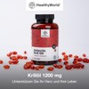 HealthyWorld Krill Oil 1200 mg - 180 Soft Capsules -