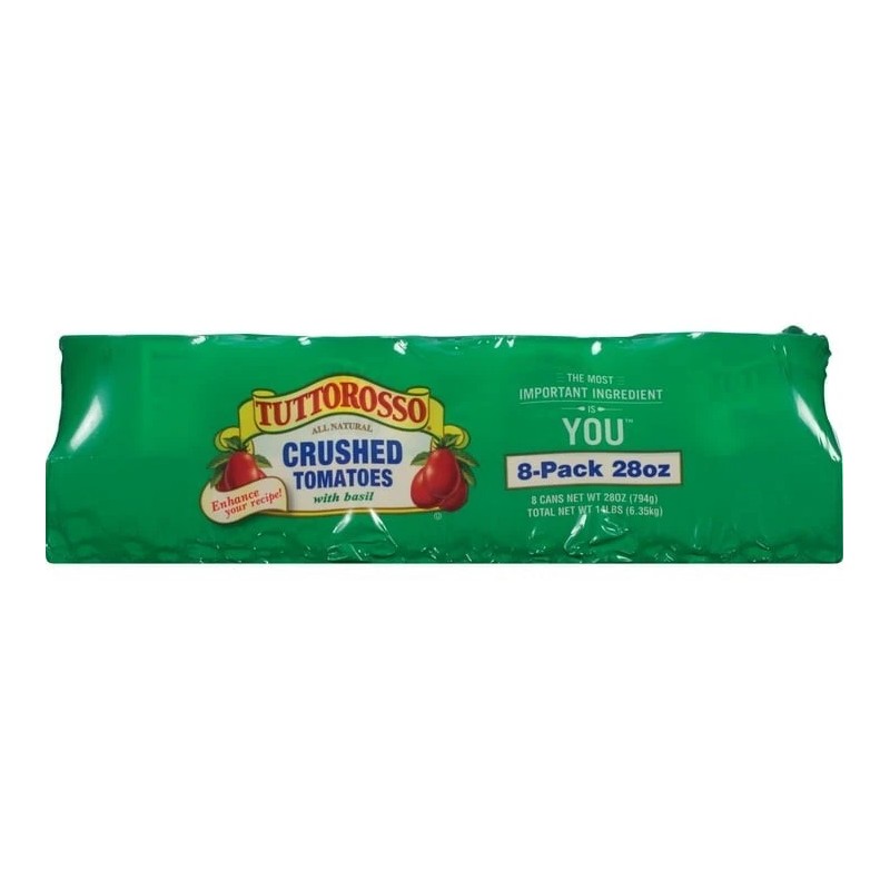 Tuttorosso Crushed Tomatoes with Basil (28 oz., 8 pk.)