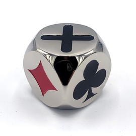 Luck Lab Premium Trump Marker/Indicator - for use with Euchre, Pinochle, Bridge and More - Comes with Black Velvet Storage Bag.