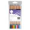 Daler-Rowney simply coloured colouring pencils 12 assorted colours set