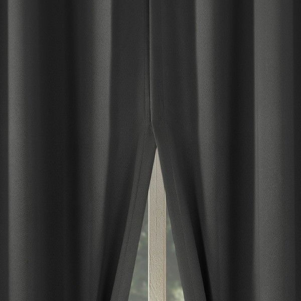 Sun Zero Belize 2-Pack Magnetic Closure Pleated Look Theater Grade