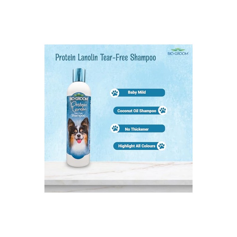 Protein Lanolin Tearless Conc. Shampoo 12oz