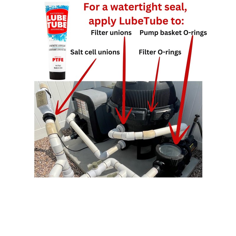 4oz LubeTube – Pool O-Ring Lubricant (Made in USA) (6