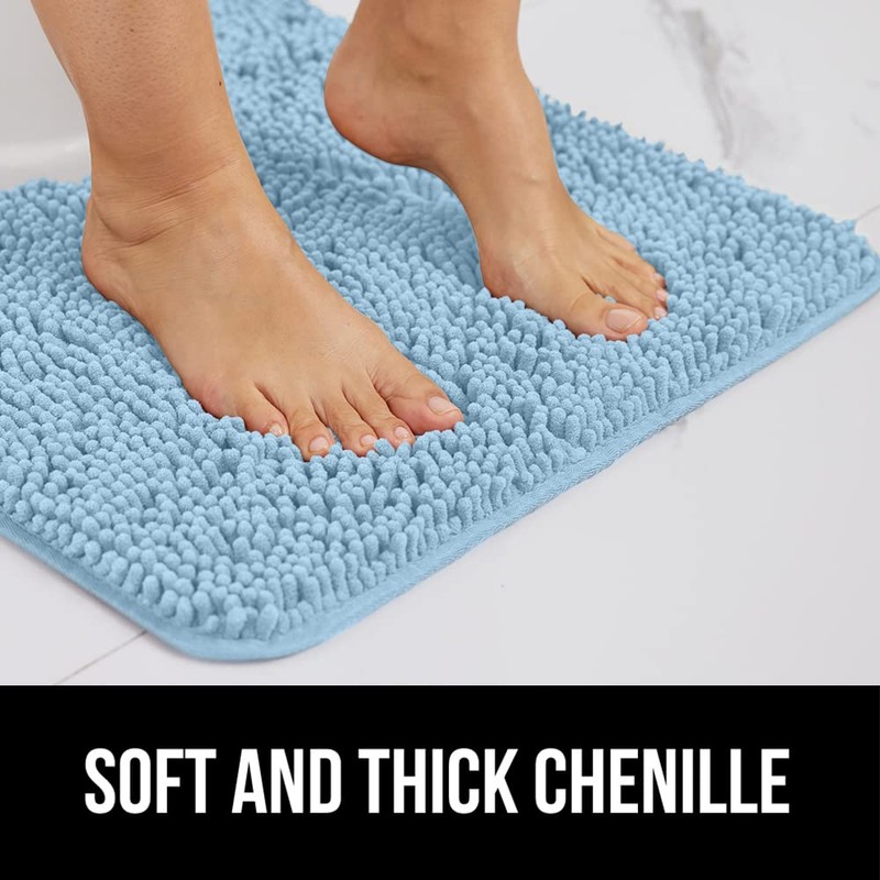 GORILLA GRIP GORILLA GRIP Bath Rug Mat 60x24, Thick Soft