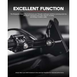 Achilioson 010-12970-00 Perspective Transducer Mode Mount livescope Pole Mount Compatible with Panoptix Livescope LVS32 Perspective Mode Transducer Mount