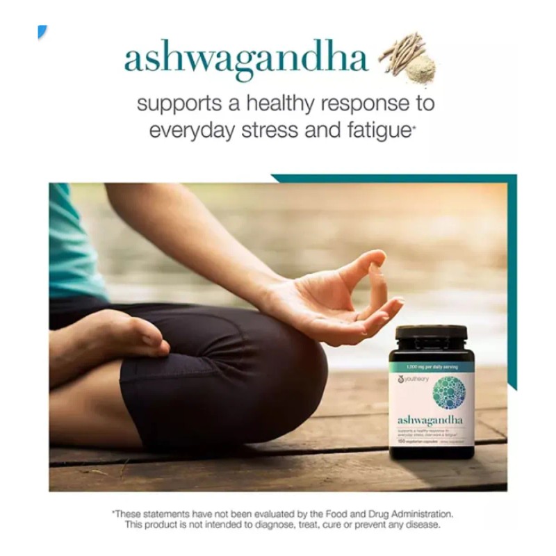 Youtheory Ashwagan Ksm66 150 Caps