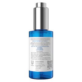 Dove Derma Scalp Dandruff Relief 3-in-1 Barrier Repair Serum 1 ct with Prebiotic Glycerin, Niacinamide and Vitamin E for Dandruff-Prone, Flaky, Dry Scalp 2 fl oz