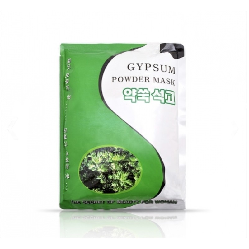 Wormwood plaster mask pack (skin soothing) 700g + rubber ball,