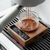 MUVNA Mini Wooden Coffee Scale with Timer - 0.3g/2kg Weighing