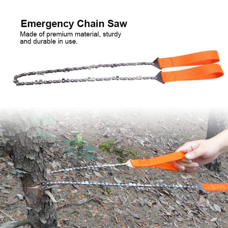Pocket Chainsaw, 36 Inch Chain Rope Portable Hand Saw with