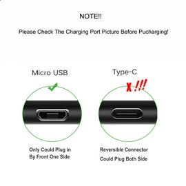 [UL Listed] Charger Compatible with Kyocera DuraXE E4710 /Duramax E4255 PTT Rugged Black/DuraXV LTE E4610/Dura XV+, Black/DuraXT E4277 PTT/DuraXTP E4281 Rapid with 5 Ft USB Micro Charging Cord