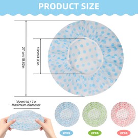6Pcs Bowl Covers Bread Proofing Cover Reusable Elastic Waterproof Dough Bowl Fruit Meat Preservation Sourdough Basket Liner Cloth for Bread Baking Rising Sourdough Proofing Covers (Blue Pink Green)