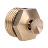TOOLSTAR Brass Misting Nozzle, 1/2" DN15 Brass Irrigation Sprinkler Centrifugal