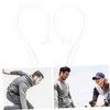 VILLFUL 6pcs Earbuds Hooks Protective Earpiece Hook for Active Lifestyle