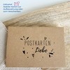 Deine Wörter Postcard Set – 5 Postcards with Beautiful Words,