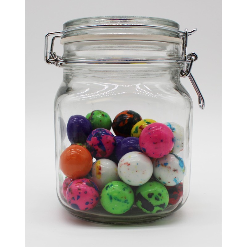 Jawbreakers Assorted Colors 1 Inch Rock Hard Candy Rainbow Candy