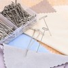 Blulu Blulu 150 Pieces Steel T-pins for Blocking Knitting, Modelling