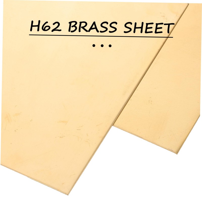 VILLFUL 2pcs Brass Plate Set for DIY Crafts Models Electrical