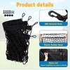 x xotic tech 2pcs Trunk Bed Cargo Net, Stretchable Double-Layer