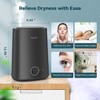 BREEZOME 5L Humidifiers for Bedroom, Ultrasonic Cool Mist Top Fill