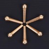 Folk Guitar Universal Brass Fixed String Bridge Pin (6pcs) with