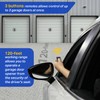 Oraneyun 315/390MHZ Dual Frequency Auto-Seek Overhead Door Garage Opener Remote,