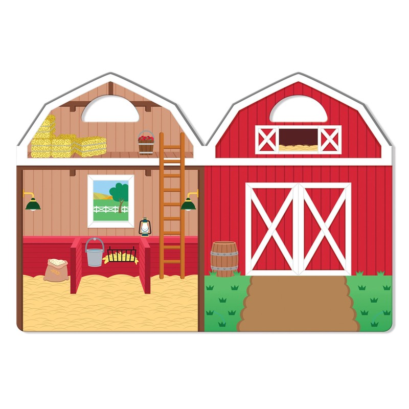 Melissa & Doug Puffy Sticker Playset - On the Farm