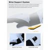 Ski Gloves with Wrist Guard Protection Pads & Removable Liners,