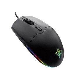 YEYIAN Mouse Gaming Optico Claymore 2001, alambrico, USB, 12000 dpi, Negro/luz RGB (mo2001)