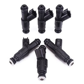 6 inyectores de combustible compatibles con Jee-p Libert-y Dodg-e Dakot-a Mitsubish-i 3.7L 2004-2010