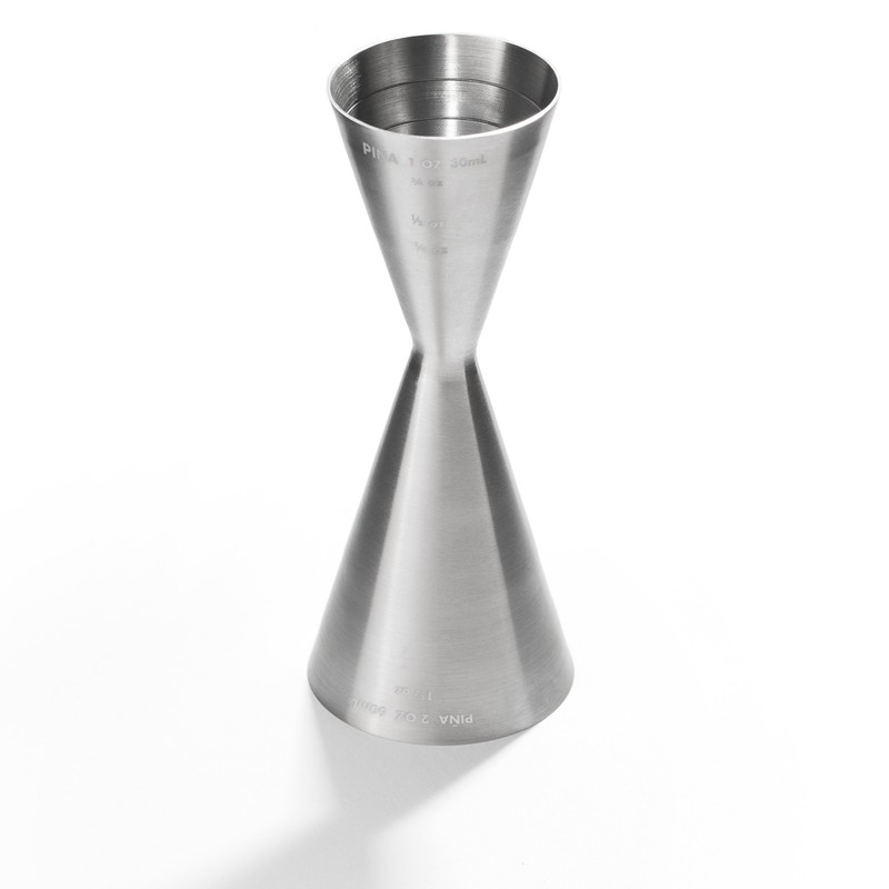 Piña Barware Slim Stainless Steel Commercial 2oz. / 1oz. Slim