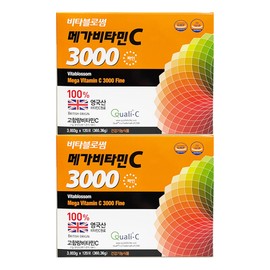 Vitablossom Mega Vitamin C 3000 Fine 3003mg x 120 packs (2) / 비타블로썸 메가비타민C 3000 파인 3003mg x 120포 2개