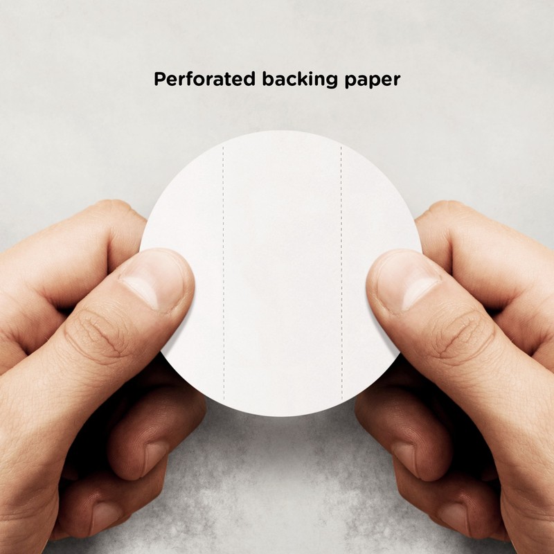 SIMPATCH Universal Adhesive Patch, No Hole (25-Pack) (Beige)